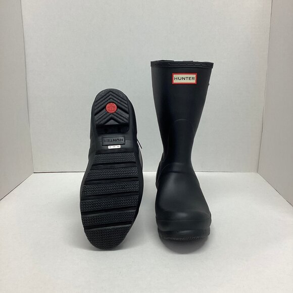 Hunter Women's Original Back Adjustable Short Boots in Size 8, WFS1013RMA-BLK(3) - Picture 9 of 11